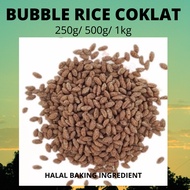 |READY STOCK| Bubble Rice Chocolate, 250g,500g,1kg | Bertih Beras Bubble coklat  |Bertih beras cocoj