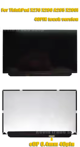 B125HAK01.0 R125NWF4 R2 For ThinkPad X270 X280 A285 X280i Laptop Touch Screen 01YN107 01YN108 01HY40