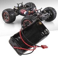 4Pack 6V 4XAA Battery Container Case Holder Pack Box JST Plug Receiver for Redcat 1/8 1/10 RC Nitro 