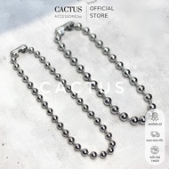 Dây chuyền BI 8mm thép titan không gỉ