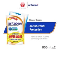 Antabax Shower Cream 850ml x 2 - Active Deo + Fresh