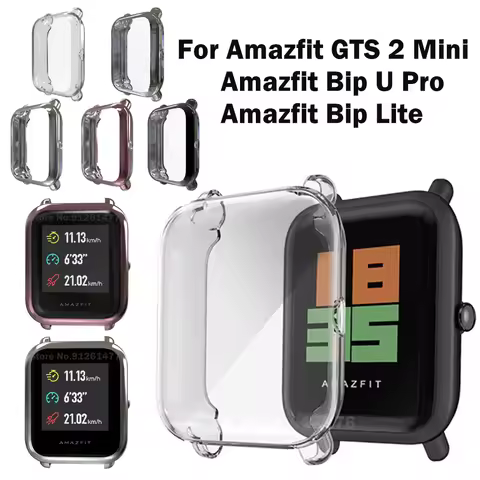 Screen Protector For Xiaomi Amazfit GTS 2 Mini Bip U Pro Case Cover Shell For Huami Amazfit Bip Lite