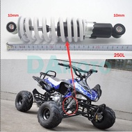 250mm  9.8" Motorcycle ATV shock absorber suspension shocker For 50cc 70cc 90cc 110cc 125cc Mini ATV Quad Pit Dirt