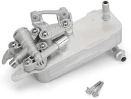 Aluminium Transmission Oil Cooler Assembly w/Sending Unit Fit Compatible With BMW 330e 530i 530i xDr