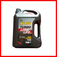 *ReadyStock*🇲🇾 100% Original HI-REV TURBO LONG LIFE 15W-40 7L API-CI-4/SL Fully Synthetic Engine Oil