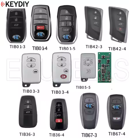 KEYDIY 8A+4D Remote TIB36-4 TIB36-3 TIB42-4 TIB67-3 TIB01-3 TIB01-4 TIB01-5 TIB03-4 TB+TDB 0020 2100
