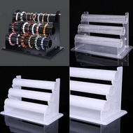 3 Tier Acrylic Detachable Jewelry Holder Bracelet Organizer Necklace Management Watch Showcase Jewel