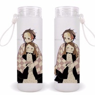 Bình nước thủy tinh Kimetsu no Yaiba Thanh gươm diệt quỷ chibi anime