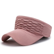 Topi Golf Tennis Rajut 3D Baseball Cap Sun Visor Topi Senam Zumba Jogging Topi Pantai Korea Fashion 