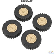 BRABRAA 4Pcs/Set RC Car Wheels, 70mm Diameter Rubber RC Tires, Durable High Performance Replacement 