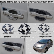 toyota estima acr30 2002-2007 car door handle bowl cover accessories skhongauto