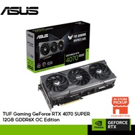 ASUS GeForce RTX4070 SUPER TUF OC 12GB DDR6X GRAPHICS CARD ( TUF-RTX4070S-O12G )
