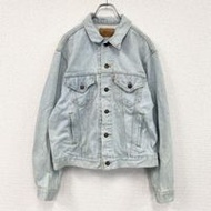 90年代古著Levi's 70506牛仔夾克/牛仔褲，復古款，淺藍色，XL碼