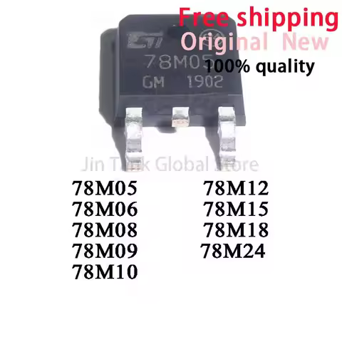 10Pcs 100% New Original L78M15CDT L78M15 78M15 78M05 78M06 78M08 78M09 78M10 78M12 78M15 78M18 78M24