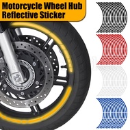 [ Featured ] Car Wheel Tire Stickers / Motorcycle Wheel Hub Reflective Sticker / 18 Inch Reflective Rim Tape / Auto Motocross Bike Rim Strips / Personality Safety Warning Decal