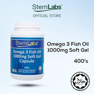 [ Halal] StemLabs Minyak Ikan Omega 3 1000mg EPA DHA Fish