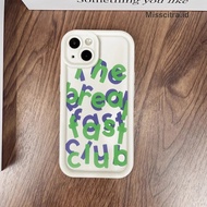 YX173 SOFTCASE CASING GREEN LETTER AESTHETIC COMMAND FOR OPPO A1K A3 A3S A5 A5S A7 A8 A9 A11K A12 A1