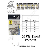 AXZ Narrow Hook biru DX777 - HC
