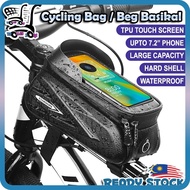 [HIGH QUALITY] Waterproof Cycling Bag Beg Basikal Water Resistant Cycling Bag Bicycle Bag
