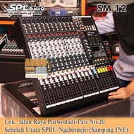 Mixer SPL Audio SM12 Original Mikser Analog 6 Eq Tone Control Fitur Lengkap 4 Sub Grup Bonus Packing