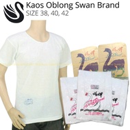 3pcs Swan Brand T-Shirt Size: 38 40 42 44 46 NQS Swan Brand T Shirt