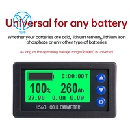YoHi H56CS LCD Battery Level Indicator Voltage Current Power Meter Coulometer Acid Battery/Lithium B