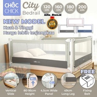 Bedrail Children's Mattress Divider Choc Chick CITY [200cm, 180cm, 160cm, 120cm] Strong & Tall