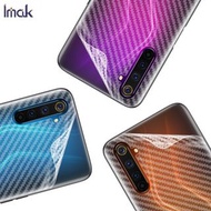 IMAK Realme 6 Pro 碳纖維紋 手機背膜 後蓋 保護貼 防刮 防滑 防指紋 可散熱 OPPO