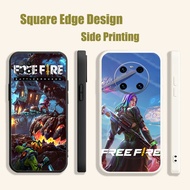 Casing For OPPO Reno6 Reno 7 7z 5K A16E A16K A94 Garena Free Fire game player BOP06 Phone Case Squar