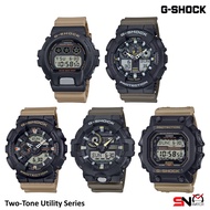 Casio G-Shock DW-6900TU GA-100TU GA-110TU GA-710TU GX-56TU Two-Tone Utility Series Men Sports Watch 