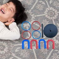 [tenlzsp0bc] Game Set Outdoor Yard Game with s Rings Lightweight Fun Activity for  Family Camping