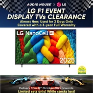 LG 65NANO80ASA 65" ThinQ AI 4K NANOCELL TV ENERGY LABEL: 4 TICKS 3 YEARS WARRANTY BY LG (F1 DISPLAY