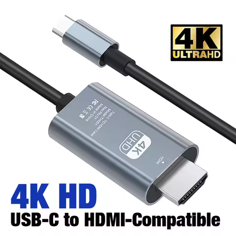 4K USB C to HDMI Adapter 4K 60Hz/2K 165Hz Type C Thunderbolt 4 to HDMI Converter Hub for Laptop PC P