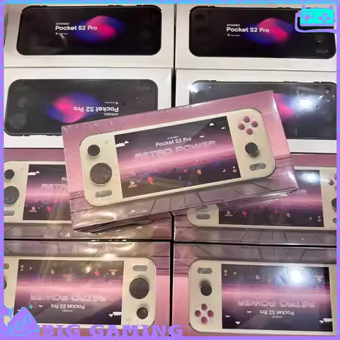 Game handheld for AYANEO Pocket S2/S2 Pro 6.3" 2K IPS Snapdragon G3 Gen3 ergonomic TMR electromagnet