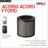 Philips AC0950 AC0951 FY0910 Compatible Replacement Hepa Carbon Filter - Hepalife