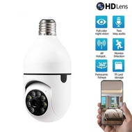 Household Remote Surveillance Camera 360 Degree Panoramic Smart HD Bulb Lamp Holder Surveillance Cam