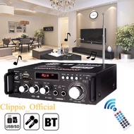 Can Pay At Home - 600W BT-298A Power Amplifier Bluetooth Karaoke Home Theater FM Radio