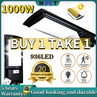 【COD100 watts solar panel 【In stock】BUY 1 TAKE 1 Solar Light 1000W Outdoor Lighting Solar Spotli