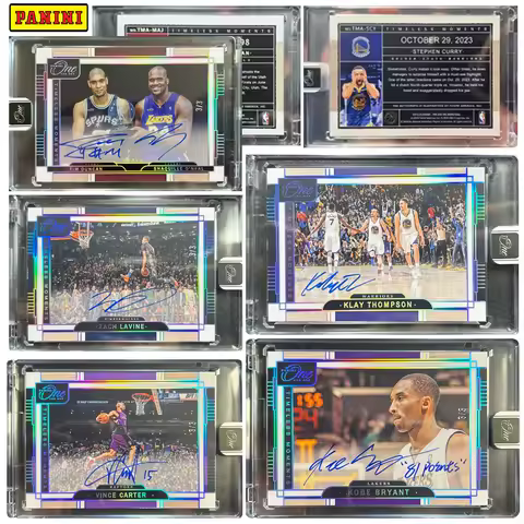 PANINI DIY homemade Basketball Moment Signed Collectible Card Brick Carter Laven Kobe O'Neal Jordan 