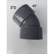 RUCIKA 3INCH 45 DEGREE 3inch 45 degree knee/