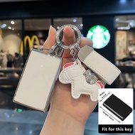 Car Key Case & Keychain for Volvo EX30 EX90 Polestar 3 4 Remote Key Fob Cover Holder