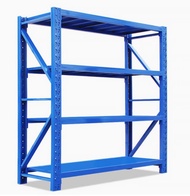 ชั้นวางสิ่งของ 4ชั้น SHELF (60*200*200cm) ชั้นวางสินค้า ชั้นวางของ รับน้ำหนักได้มาก ปรับระดับชั้นได้