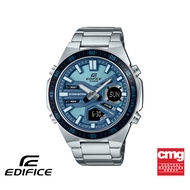 CASIO นาฬิกาข้อมือผู้ชาย EDIFICE รุ่น EFV-C110D-2BDF วัสดุสเตนเลสสตีล สีฟ้า