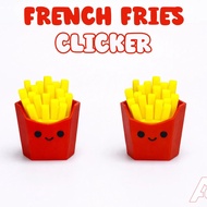 French Fries Clicker | Fidget Toy | Satisfying Clicker Toy | Stress Relief Toy | Fun Desk Toy