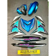 🔥 COVERSET MXKING CYAN CUSTOM YAMAHA Y15ZR 🔥