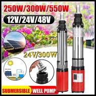 24V Solar Deep Well เครื่องสูบน้ำ High Lift 35m ปั๊มน้ำพลังงานแสงอาทิตย์ ปั๊ม Deep Well แรงดันสูง Su