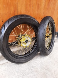 Roda Supermoto Honda CRF Ban Sumo CRF 150 Ukur 300/350