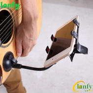 LANFY Guitar Phone Holder Black Guitar Accessories 360 Degree Car-Holder For Guitar Guitar Holder Su