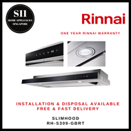 RINNAI SLIMLINE HOOD RH-S309-GBRT - *READY STOCKS*