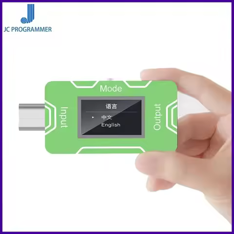 JCID JC CT02 PD Charger Detector Fast USB-C Tester Voltage Current Power Testing HD OLED Screen Real
